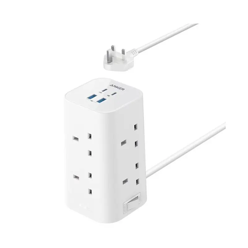 Anker Tower Extension Lead with USB Slots 12-in-1 A9185